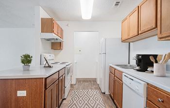 Modern Kitchen at Pine Tree Apartments, Omaha, NE